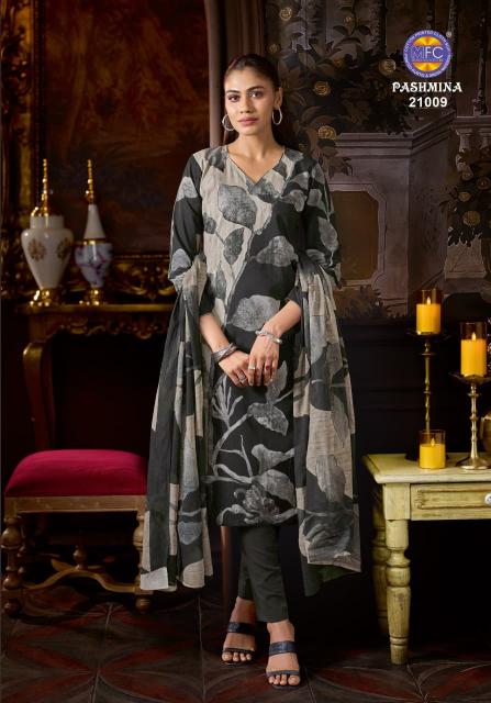 Mfc pashmina vol 21 cotton dress material wholesale shop